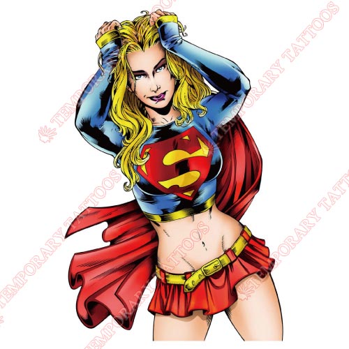 Supergirl Customize Temporary Tattoos Stickers NO.269